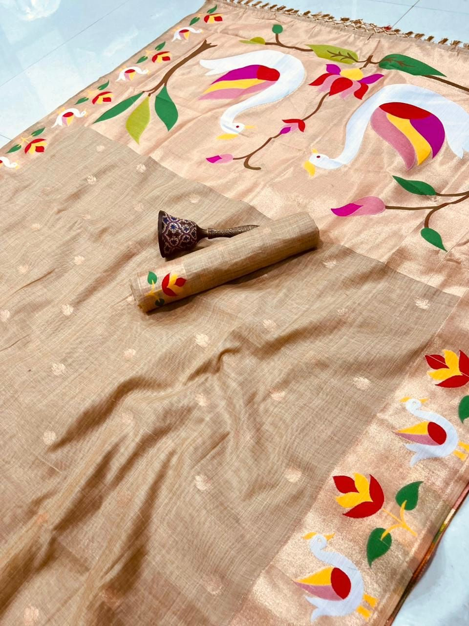 Rajhans Paithani saree